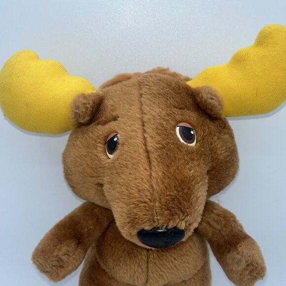 Vintage The Get Along Gang Montgomery Moose 12" Plush 80s Stuffed Animal - Picture 2 of 8